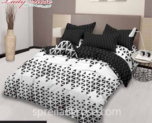 Sprei Lady Rose Motif Hindia King 180x200