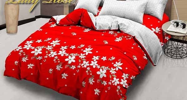 Sprei Lady Rose Scarlet