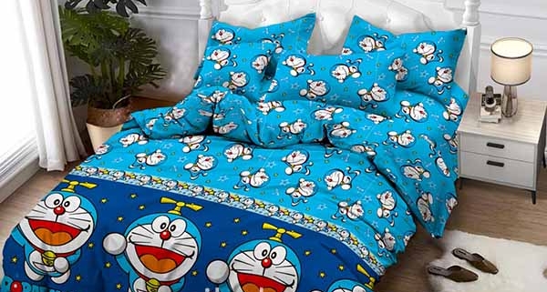 Sprei Lady Rose Doraemon Hopter King 180x200